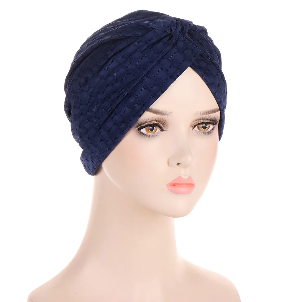 

Muslim Underscarf Caps Forehead Cross Stretch Inner Hijabs Women Headscarf Bonnet Ladies Head Wraps Turban Female Hats