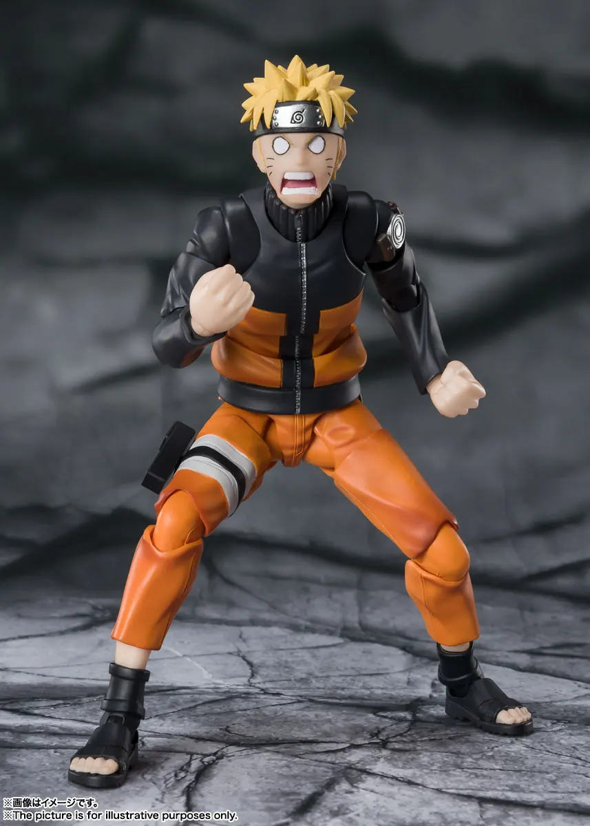 Фото В наличии: Коллекционная фигурка Bandai SHFiguarts Узумаки Наруто (Наруто: Шиппуден) — Девятихвостый Цинчурики. Идеальный подарок для любителей аниме. №2