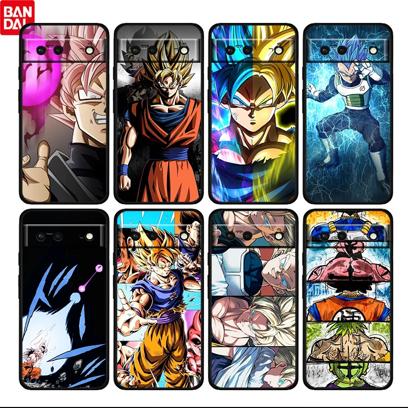 

Anime Dragon Ball Z Cool For Google Pixel 6 6a 6Pro 5 5a 4 4a XL 5G Black Soft Phone Case Silicone Cover Fundas Coque Capa