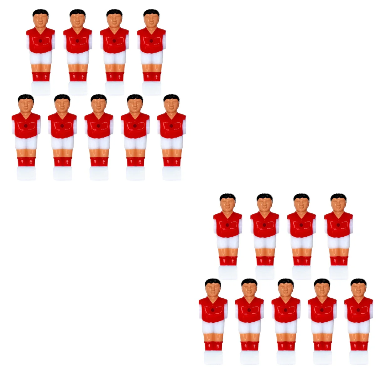 

2x Rod Foosball Soccer Table Football Machine Table Football Machine Table Soccer Guy Foosball