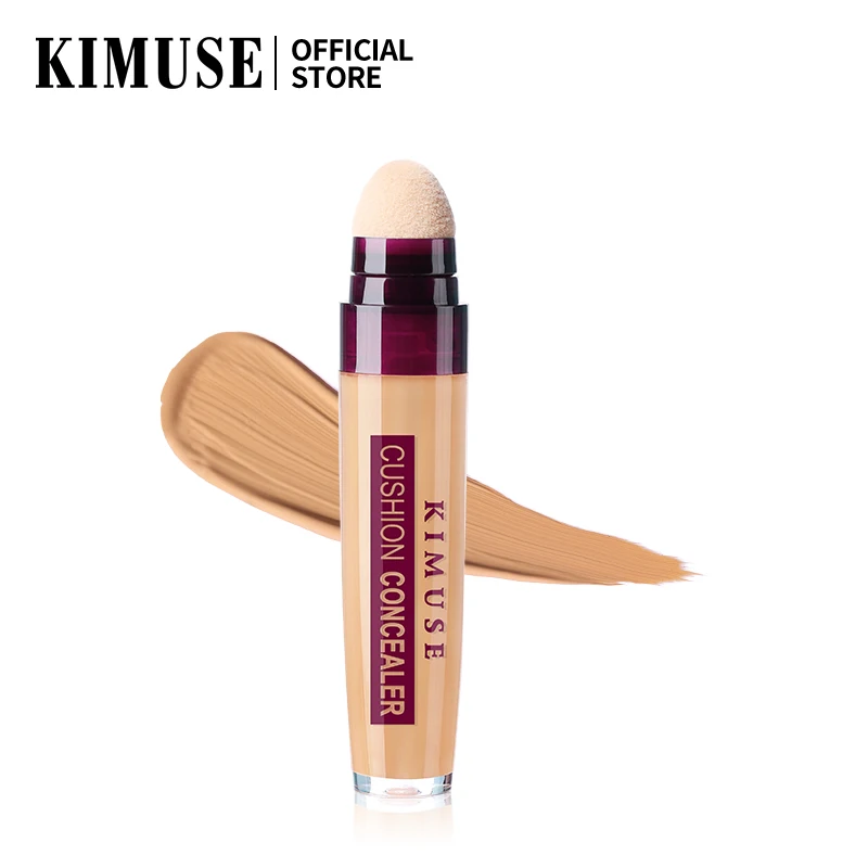 

KIMUSE Cushion Concealer Eye Liquid Concealer Long Lasting Cover Dark Circles Full Coverage Suit for All Skin Face Makeup