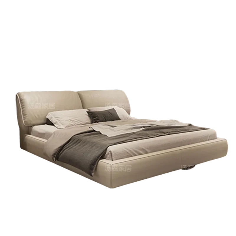 Роскошная Высококачественная большая кожаная подстилка для кровати мягкая