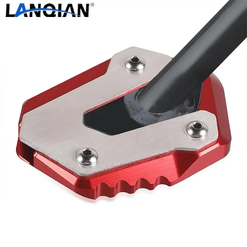 

FOR WC71 Suzuki V-Strom 650XT 2017 2018 2019 2020 2021 CNC Motorcycle Accessories Side Stand Enlarge Plate Kickstand Extension