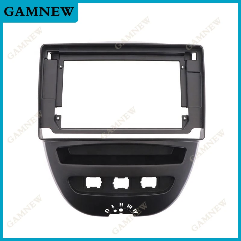 

2 Din Car Radio Dashboard Installation Refitting Fascia For Toyota Aygo Citroen C1 Peugeot 107 2005-2014 Stereo Panel Frame Kit