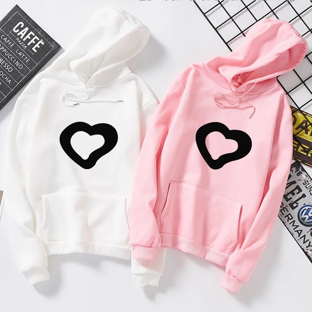 Qungkin женские модные пуловеры с капюшоном