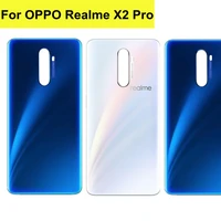 6 5 inch for oppo realme x2 pro x2pro back battery cover door housing glass case for realme x2 pro battery cover rmx1931