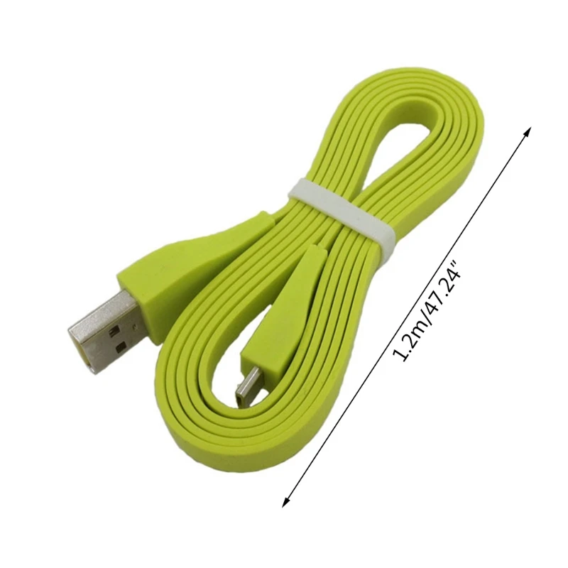 

1.2m Micro Usb Charging Cable Power Cord for Logitech UE BOOM/MEGABOOM ROLL Bluetooth-compatible Speaker Data Line