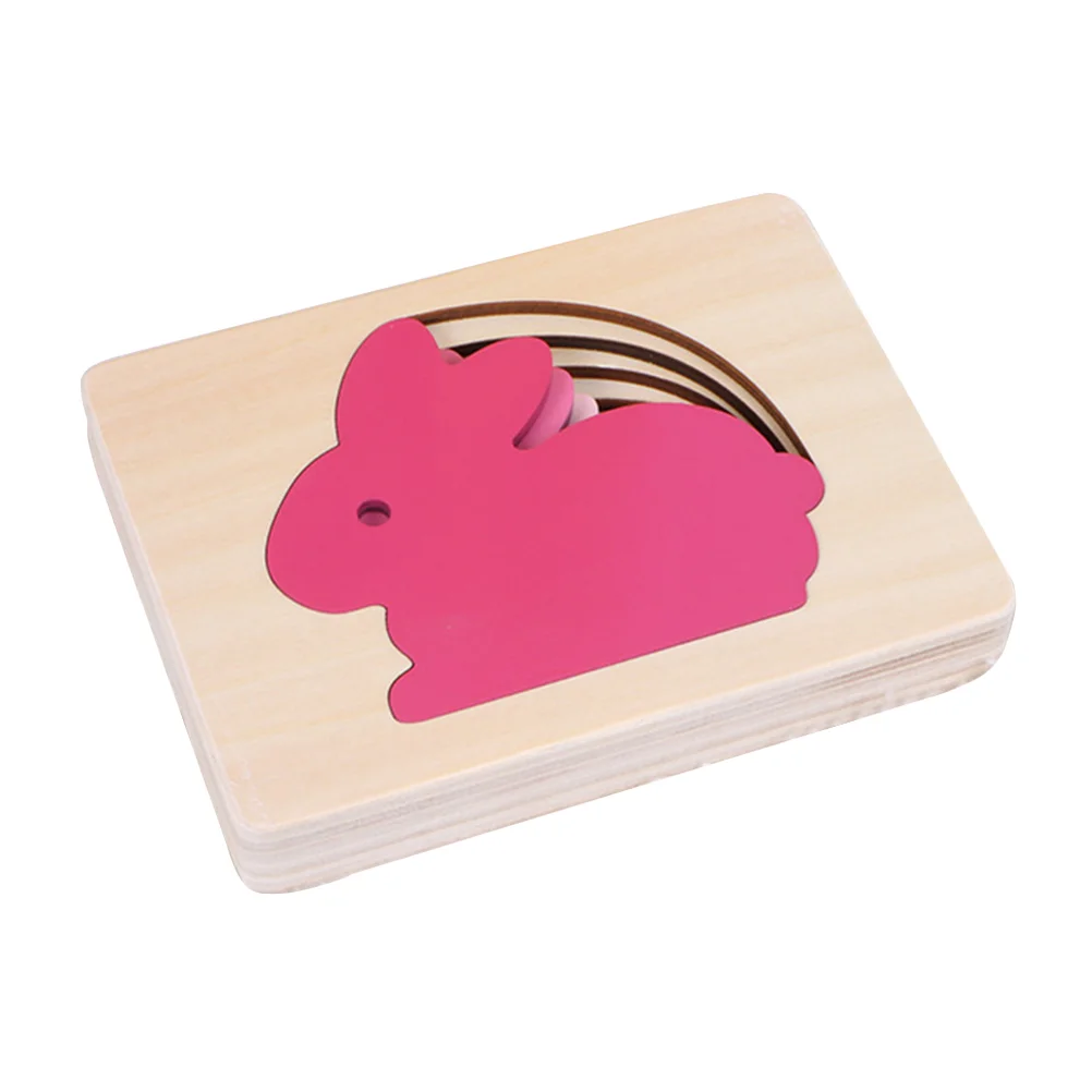 

Puzzles Multi Wooden Layered 3D Puzzle Animal Panel Bird Children Jigsawtoddlers 3 Jojofuny