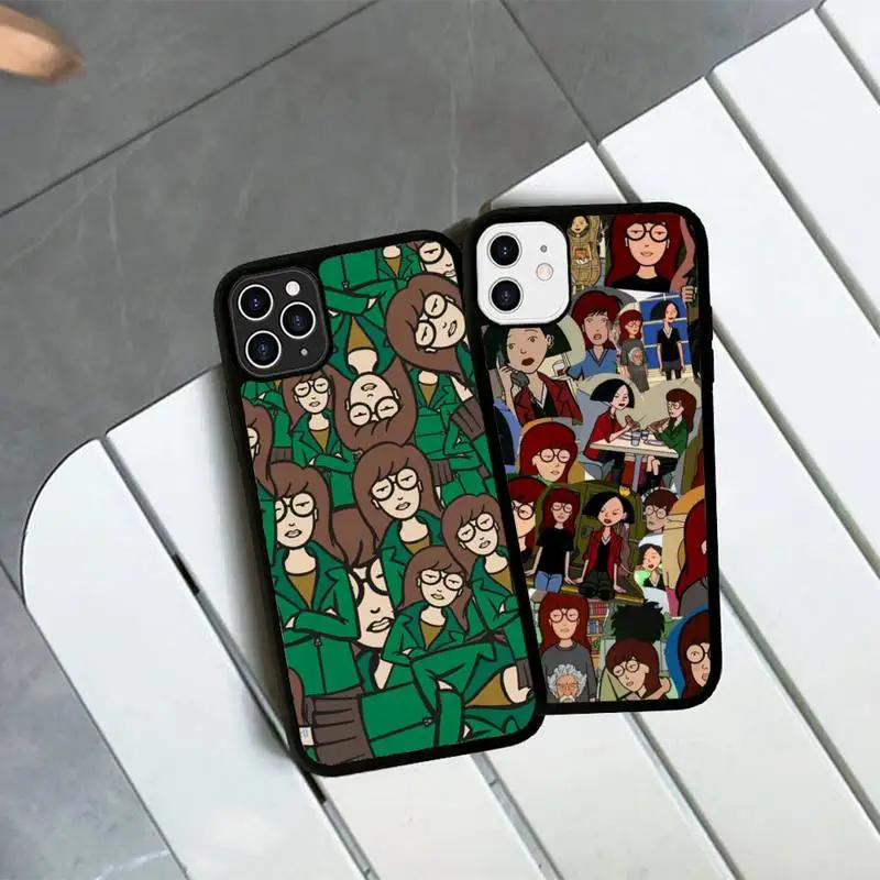 

DariaS Morgendorffer Phone Case Silicone PC+TPU Case for iPhone 11 12 13 Pro Max 8 7 6 Plus X SE XR Hard Fundas