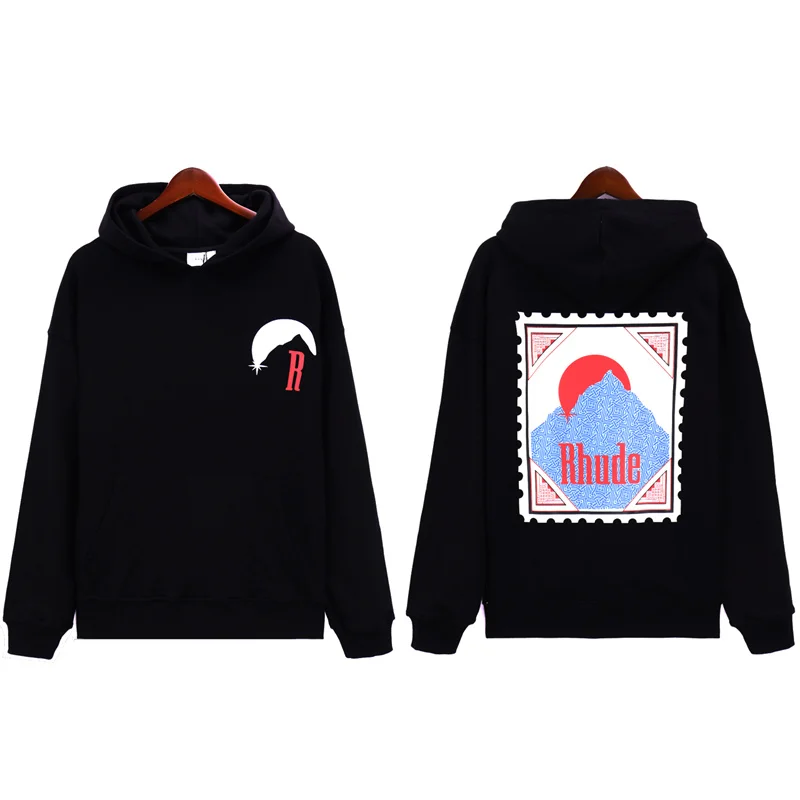 

Свитшот из махровой ткани с капюшоном для мужчин и женщин