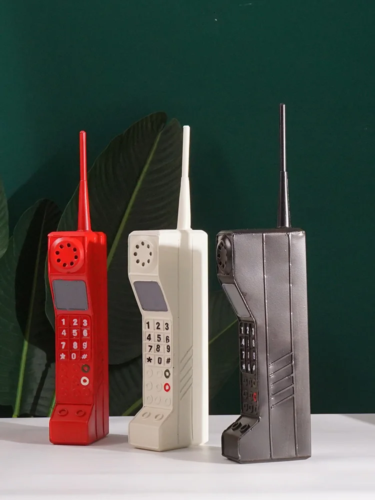 

Mobile Phone Cellular Phone Model Old-Fashioned Decoration Nostalgic Old Object Product Phone Retro Props Creative