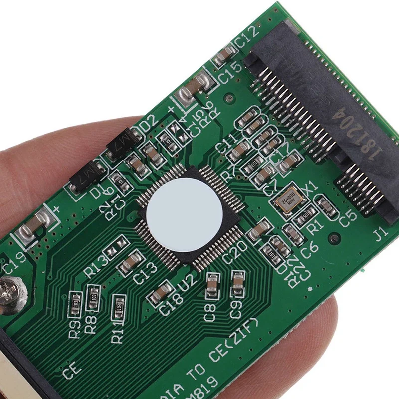 2X Mini Msata Pci-E 1 8 дюйма Ssd до 40 контактов Zif Ce кабель адаптер преобразователь карты