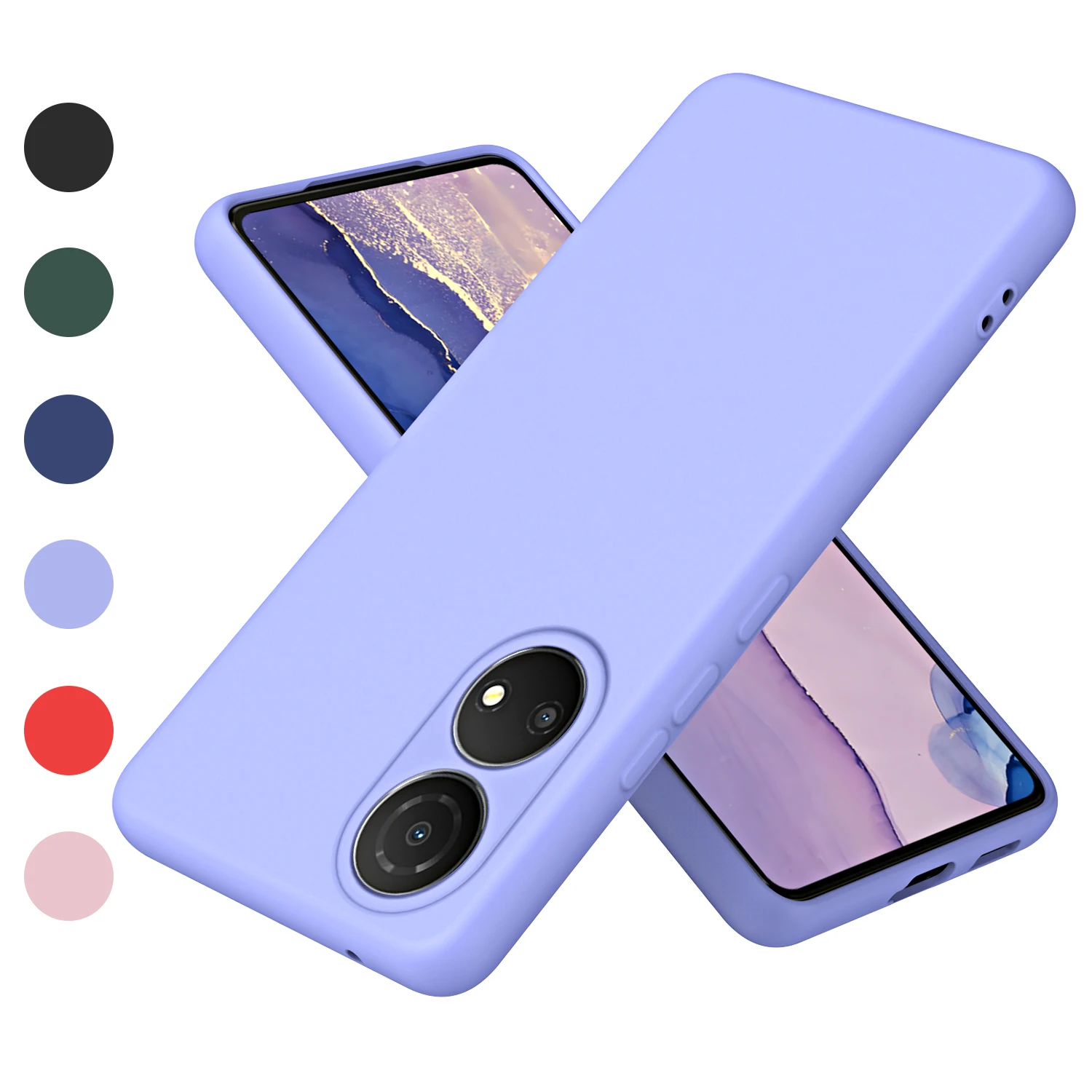 

Luxury Liquid Silicone Case For Huawei Honor X7 CMA-LX2 CMA-LX1 CMA-LX3 Built Flannel Shockproof Soft Phone Cover HuaweiHonorX7