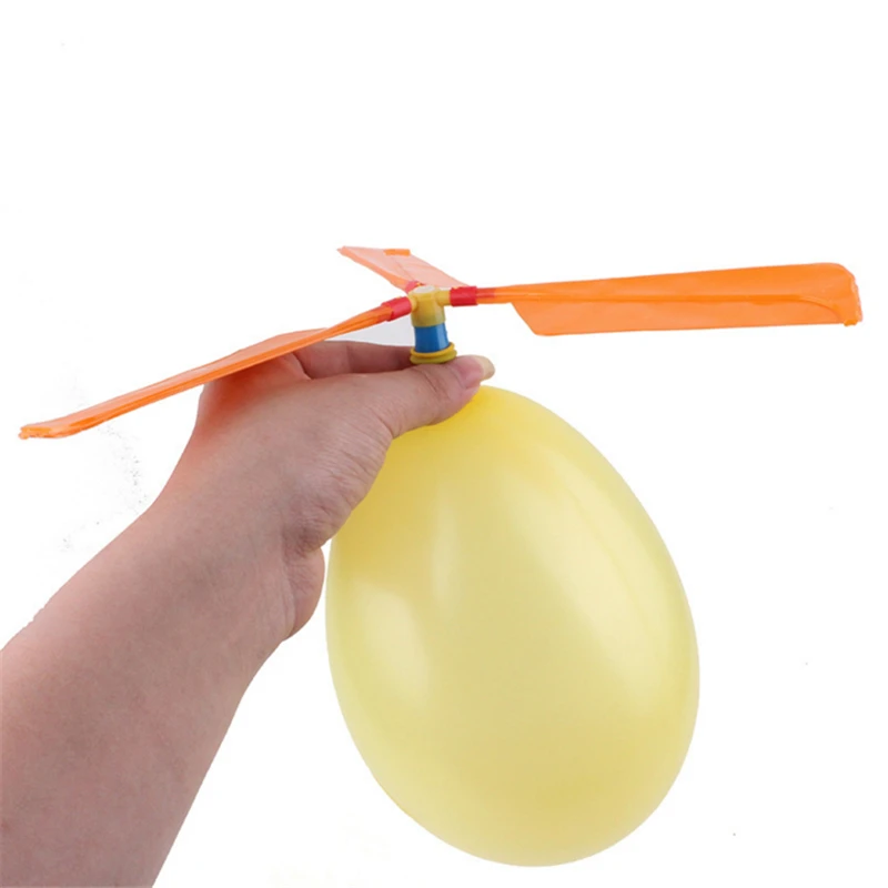 

1Pc Air Balloon Helicopter Toy Funny Balloon Ortable Outdoor Helicopter Flying for Kids Birthday Party Children's Day Gift 2022