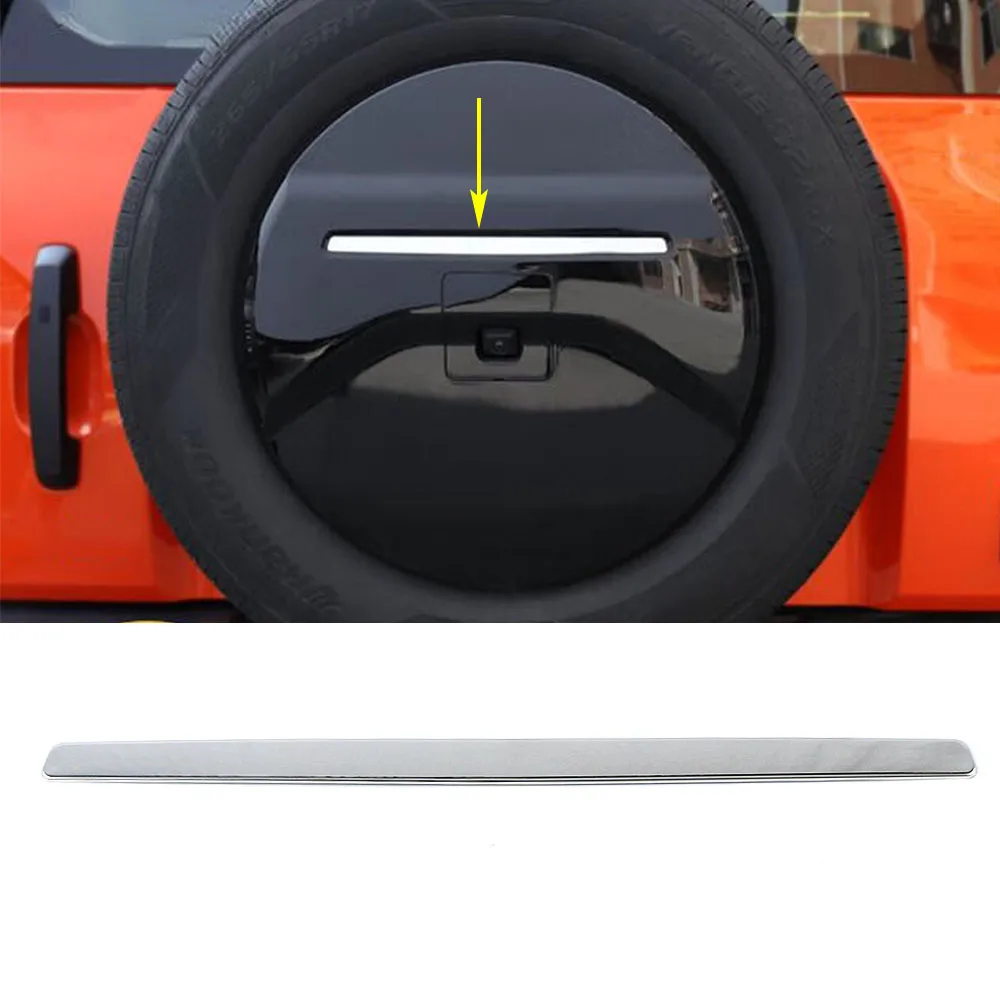 

Для резервуара GWM 300 2022 2023 запасная лента для крышки багажника заднего багажника декоративная отделка блестками внешние аксессуары Глянцевая наклейка