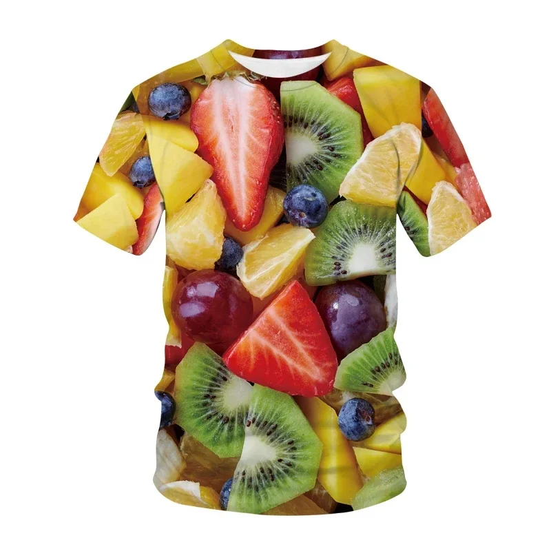 Рисунок 2 - Футболка унисекс с забавным 3D-принтом фруктов