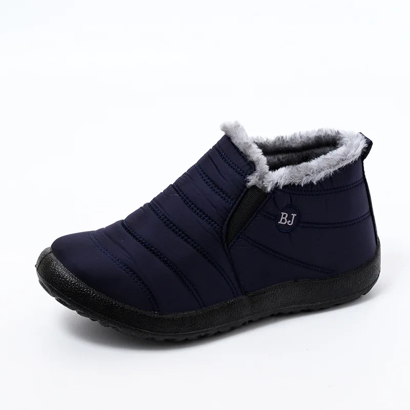 

Men Shoes Pop Boots Men Winter Snow Boots Casual Men Winter Boots Outdoor Sneakers Furry Warm Male Shoe Waterproof Work Shoes