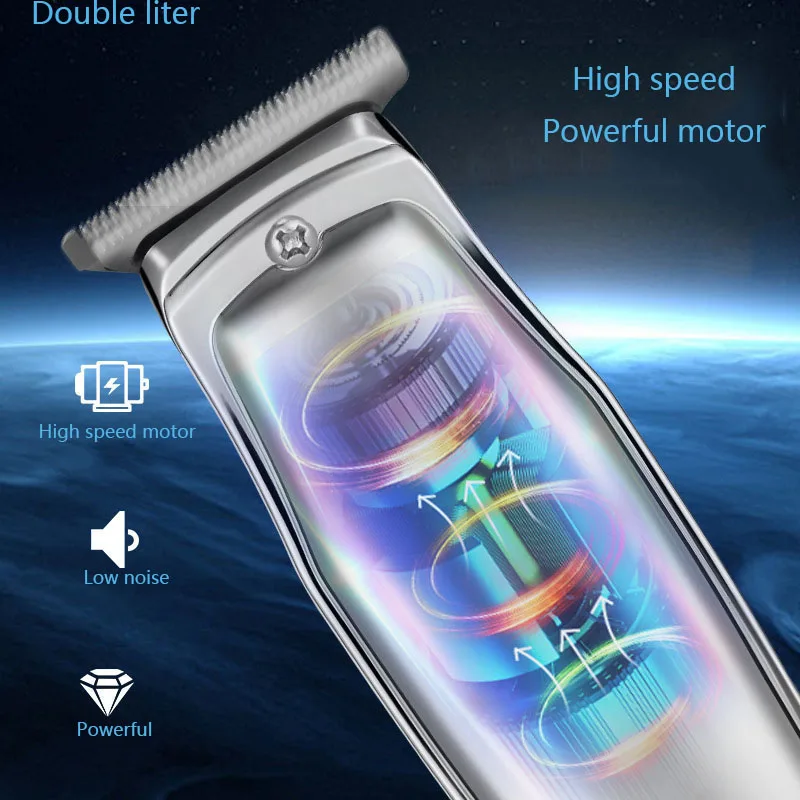 Двухлитровая электрическая машинка для стрижки домашний прибор волос