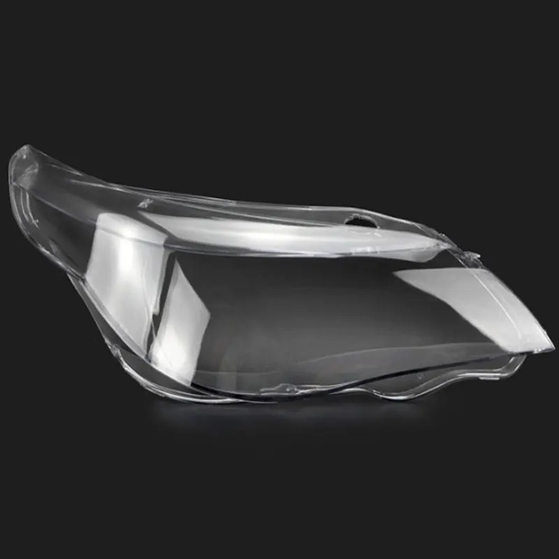 

for BMW Car lampshade front lighting cover front lighting lens transparent plastic headlight protection cover 5 series 2004-2014