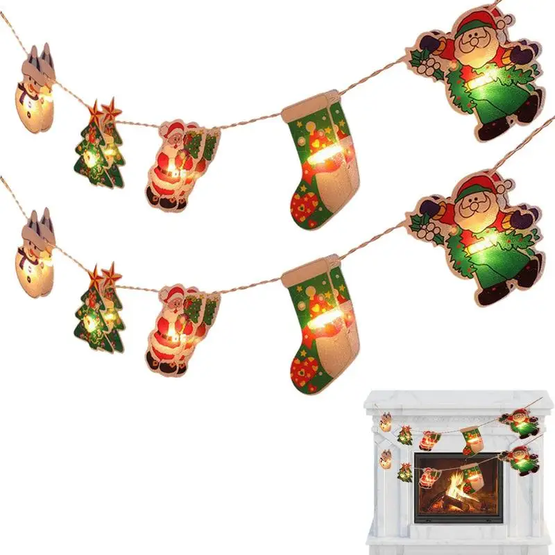 

Внутренние Рождественские огни, дневные Рождественские огни с 8 мигающими режимами, рождественские гирлянды, праздничные украшения на батарейках