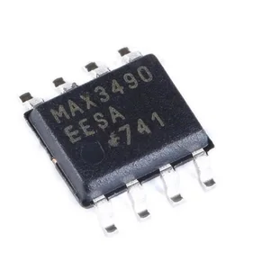 5PCS MAX6675ISA MAX6675IS MAX6675I MAX6675 IC SOP-8 MAX6675ISA+ SOP8 SMD Sensor Temperature to Digital Converter SPI IC Chip