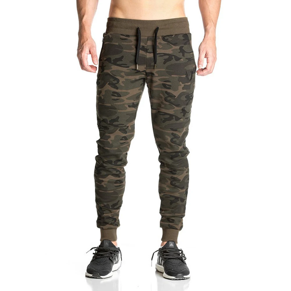 NEW 2022 Spring Autumn Harem Beam Foot Camouflage Elastic Waist Drawstring Pants Army Combat Muscle Joggers Harem Trousers Men
