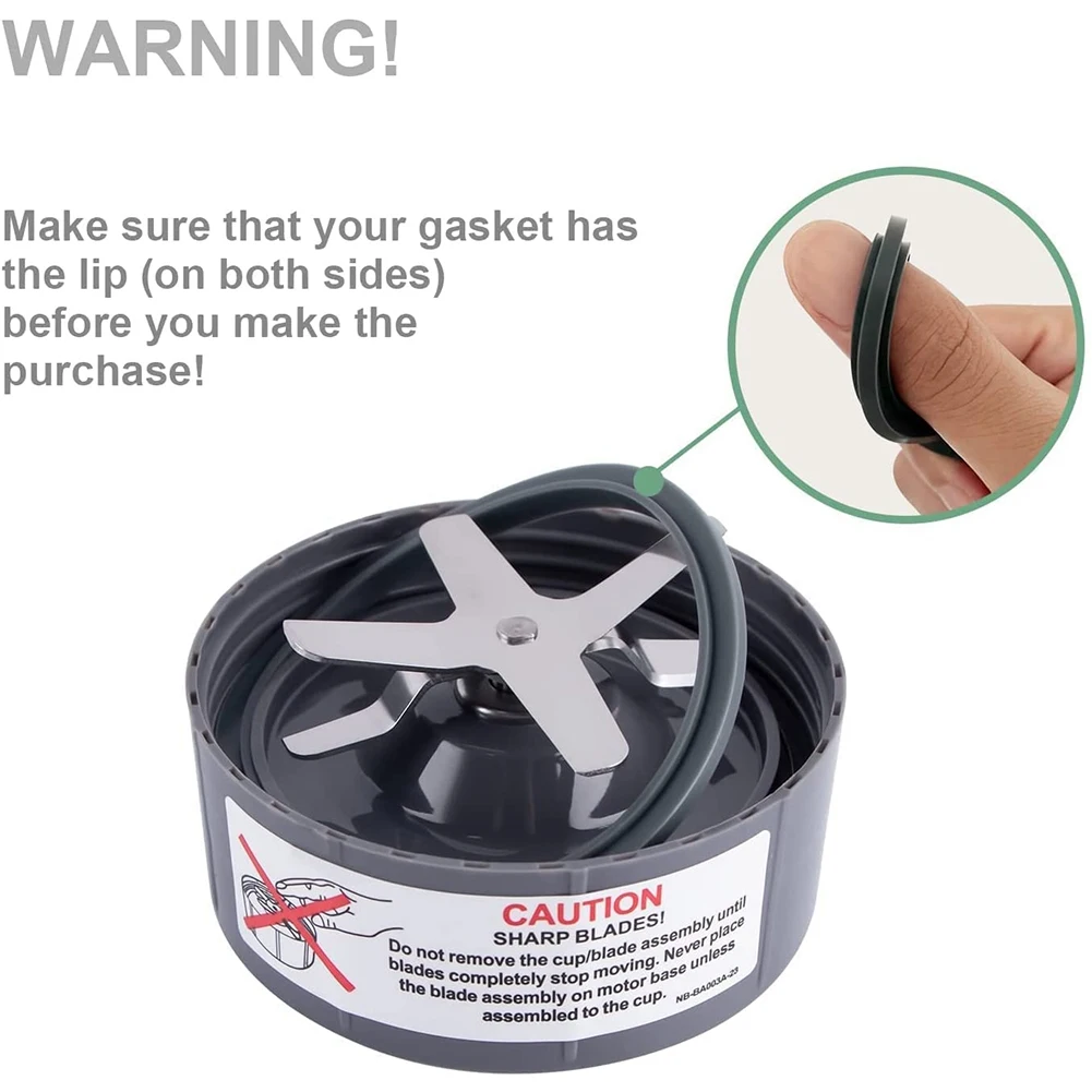 Запасные части 6 шт. Замена прокладок запасные для аксессуаров блендера Nutribullet Pro