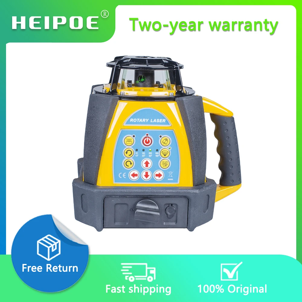 HEIPOE Высокоточный красный луч 204R Самовыравнивающийся вращающийся лазерный