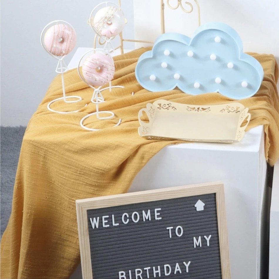 Wedding Decoration Table Runner,Natural Raw Edge Design,Tea Table Chair Decor,Perfect for Wedding Birthday Party Holiday