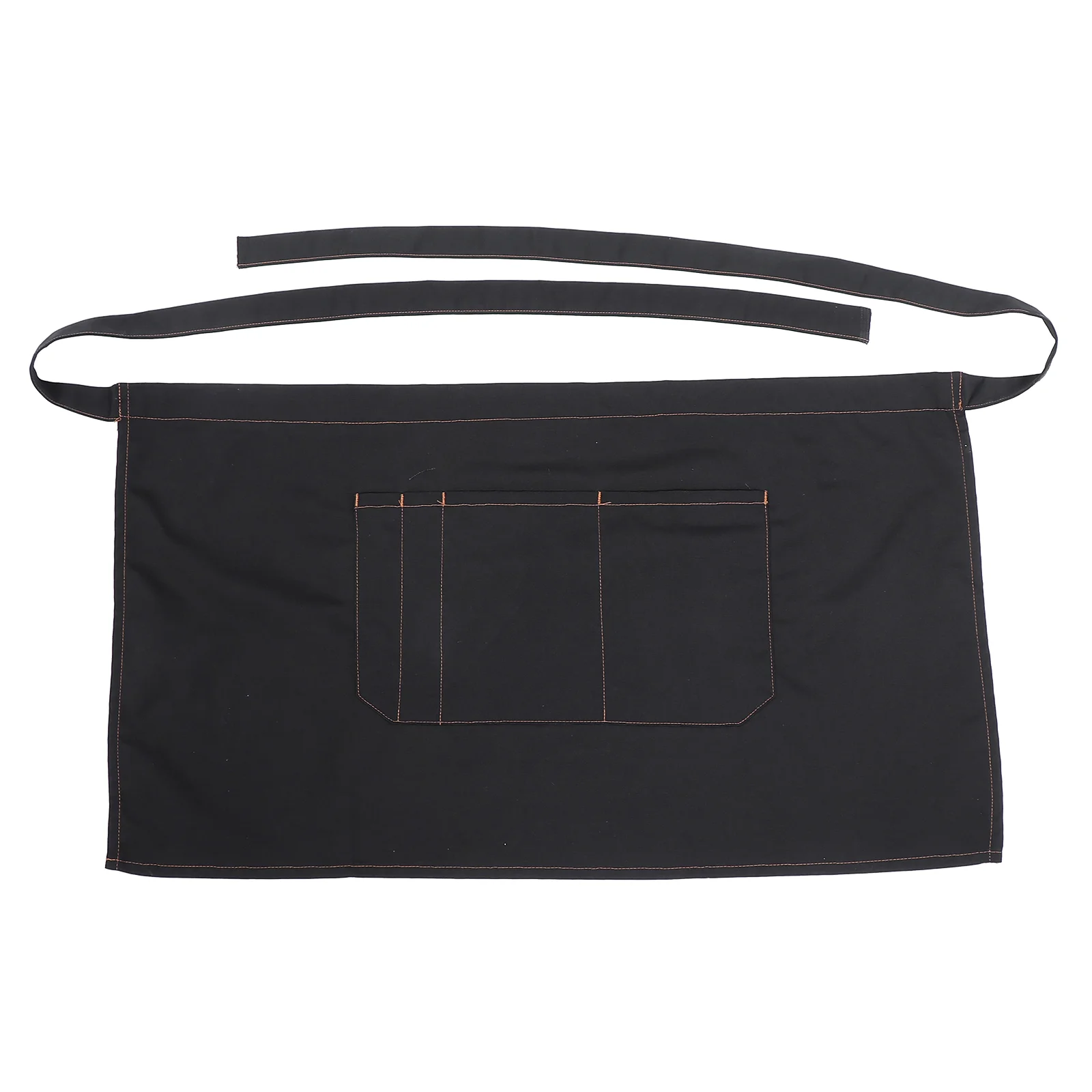 

1Pc Half-length Apron Premium Apron Practical Home Cooking Apron (Black)