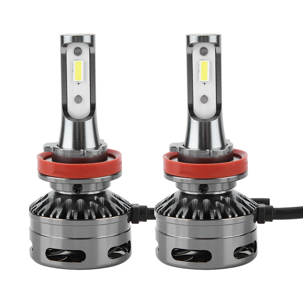 

2Pcs 6000K High Power Car Decoding LED Headlight Kit IC Drive Foglight Bulbs Anti EMC for H11 LED LED