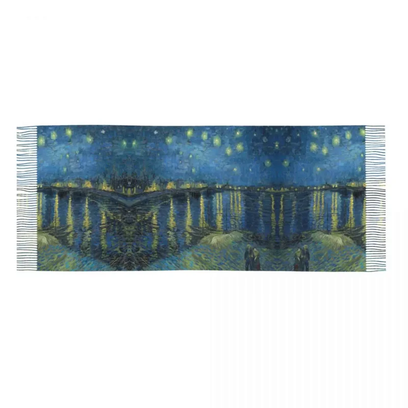 Рисунок 5 - Женский шарф Звездная ночь над