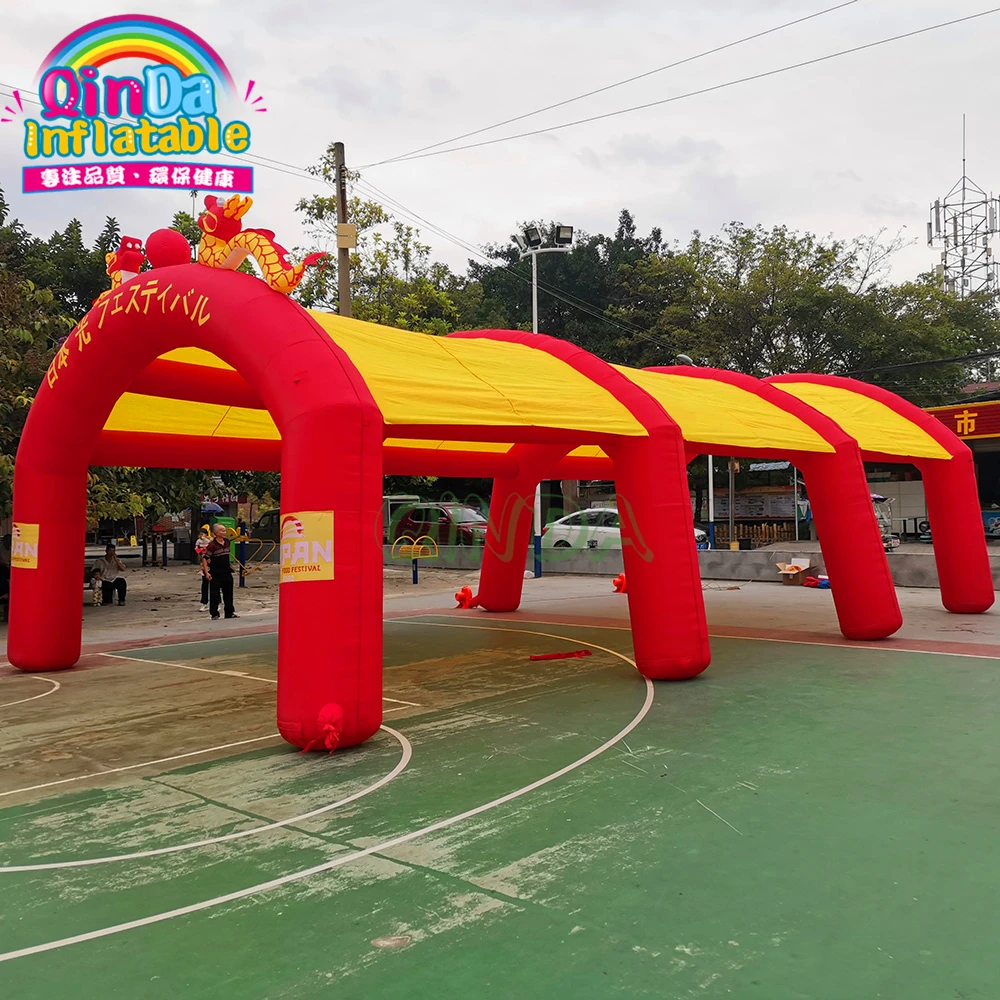 Надувная палатка-паук на заказ наружная реклама надувная купольная палатка Igloo