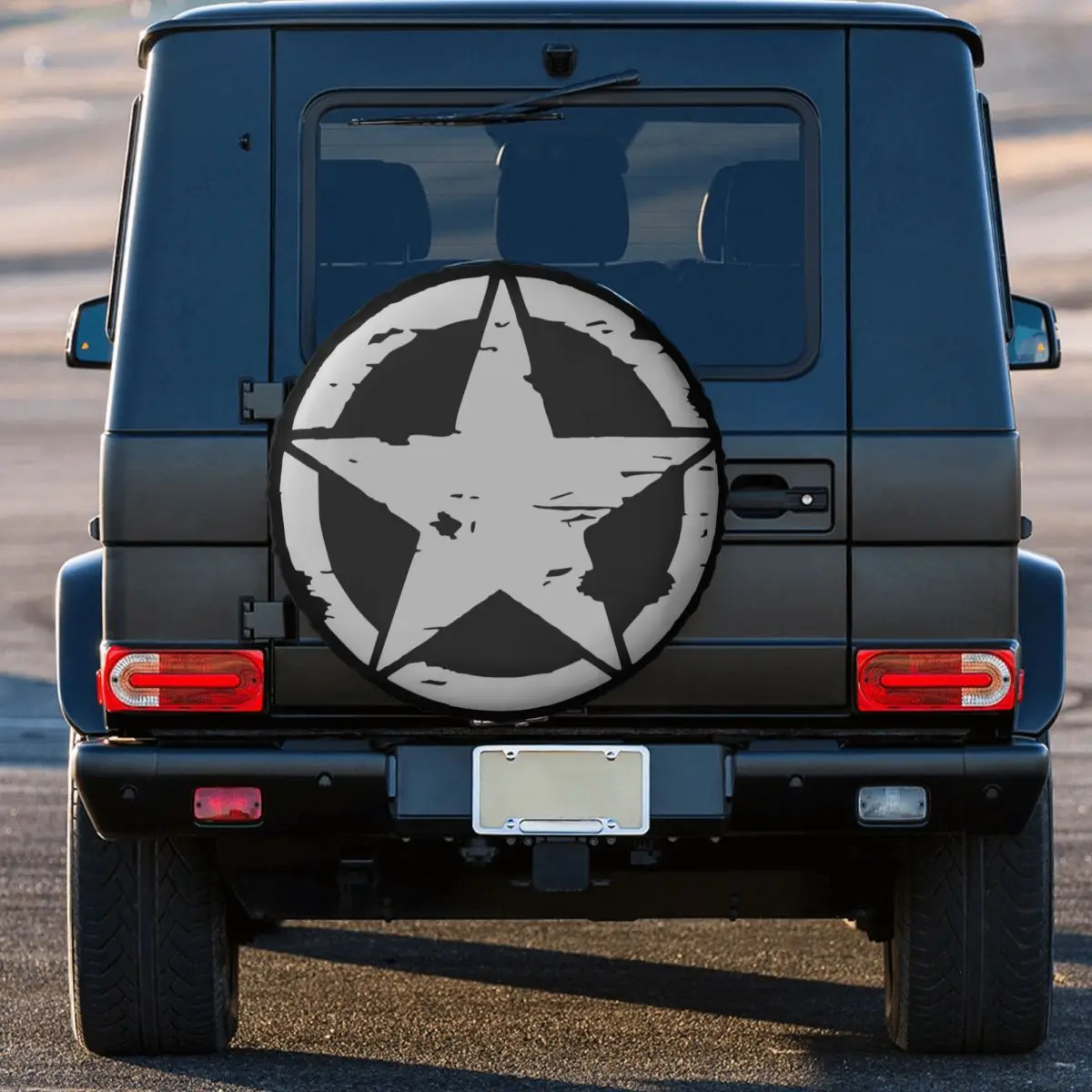 

Военная Тактическая звезда запасное колесо покрышка для Grand Cherokee Jeep RV SUV RV Аксессуары для автомобилей 14-17 дюймов