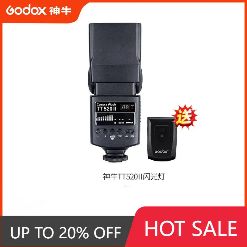 

godox TT520IITT560II second-generation camera flash SLR overhead light