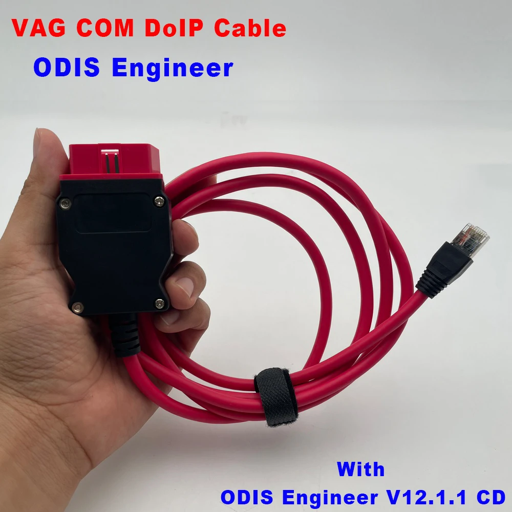 Фото Кабель VAG COM DoIP Подходит для VW для Audi MQB EVO, MLB, MEB Поддержка платформы ODIS Инженерные программные версии V4.06 V4.09 №1