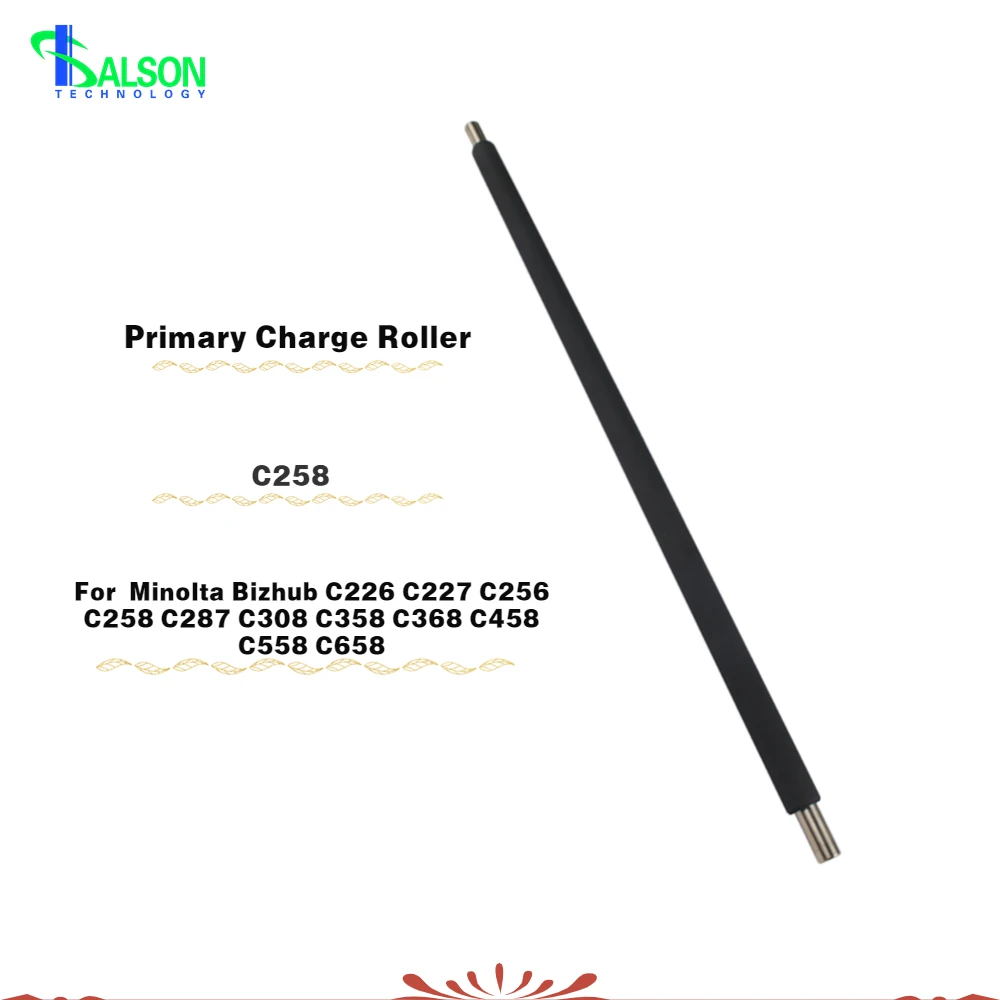 

Compatible Primary Charge Roller Apply to Minolta Bizhub C226 C227 C256 C258 C287 C308 C358 C368 C458 C558 C658 Printer Part