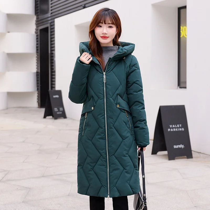 2022 New Winter Jacket Women Parkas Warm Casual Parka Clothes Women Long Jackets Hooded Female Thick Mujer Coat Outwear
