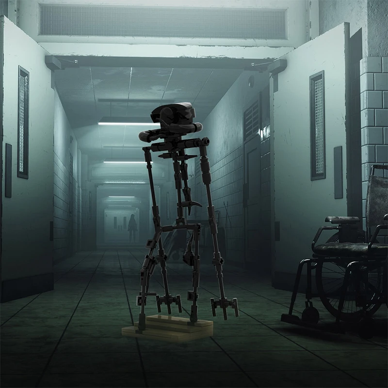 139 шт. Детский конструктор страшные игры