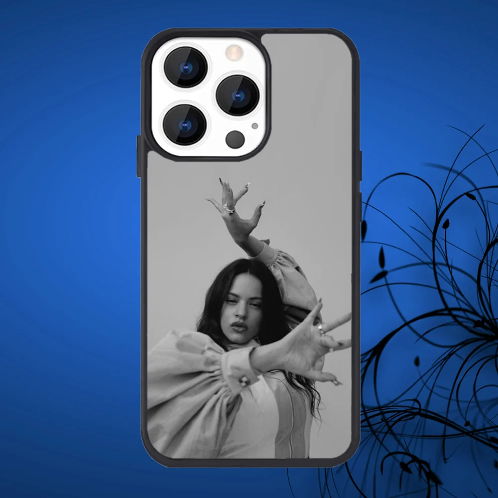 Чехол для телефона Spanish Singer R-Rosalia iPhone 15 14 13 12 11 Plus Pro Max Mini Magsafe с магнитной