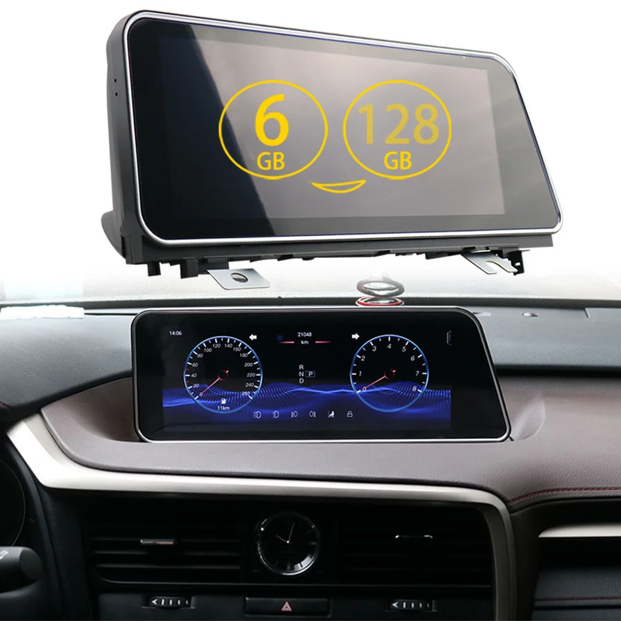 

12.3" Android 11 IPS SCREEN 1920*720 Radio For Lexus Rx450h RX200t RX350 RX300 RX 450H 200t 350 300 GPS Car Video Player 128GB