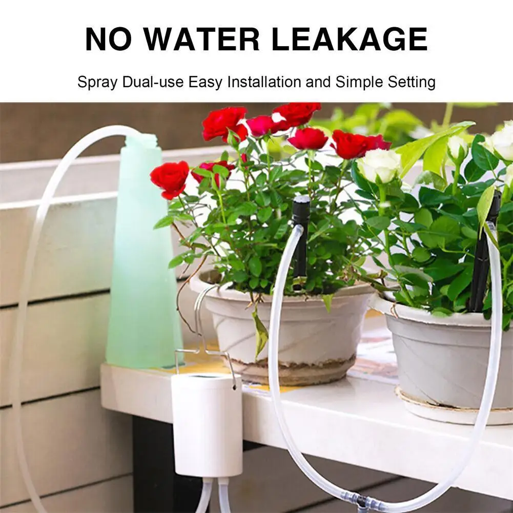 

Indoor Plants Self Watering System Automatic Watering Sprinkler Water Pump Drip Controller Kit Automatic Irrigation Device W8Q8