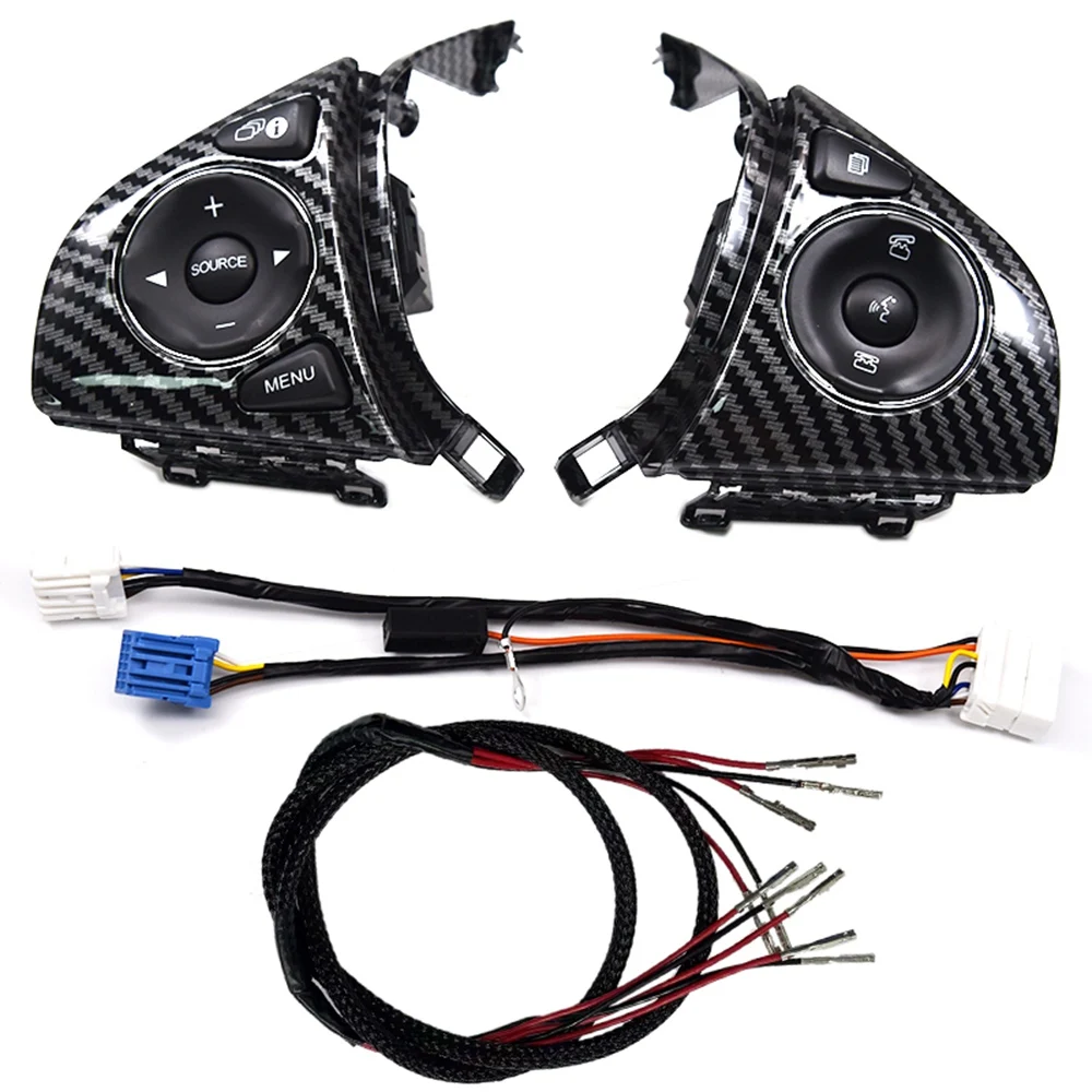 

For Fit 2015 2016 2017 2018 Multifunction Audio Radio Remote Cruise Control Button Steering Wheel Control Switch