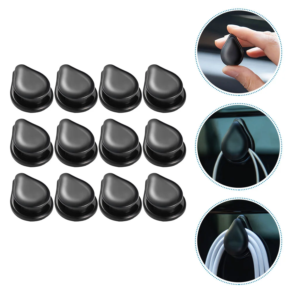 

12pcs Car Sticky Hooks Wall Hanging Hooks Car Interior Backrest Hooks Car Interior Hooks Car Accessories