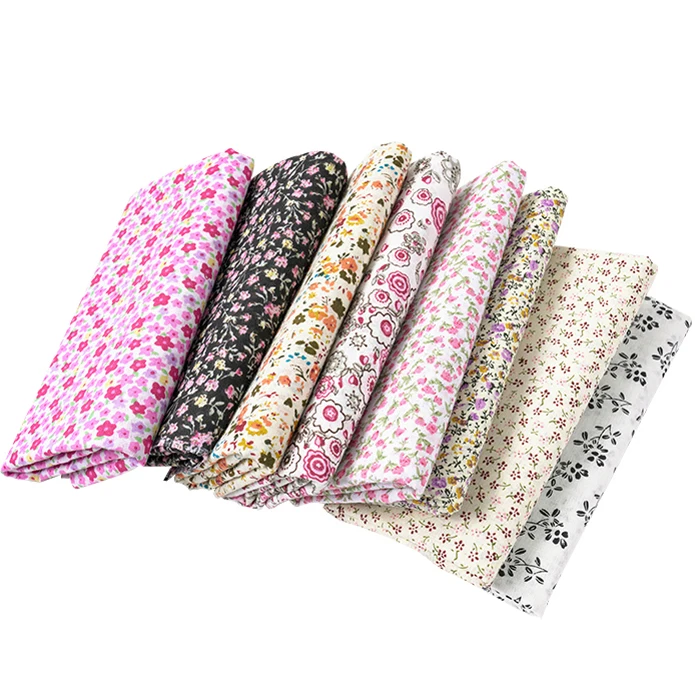Маленькая винтажная цветочная ткань хлопок свобода яркий цветочный принт для