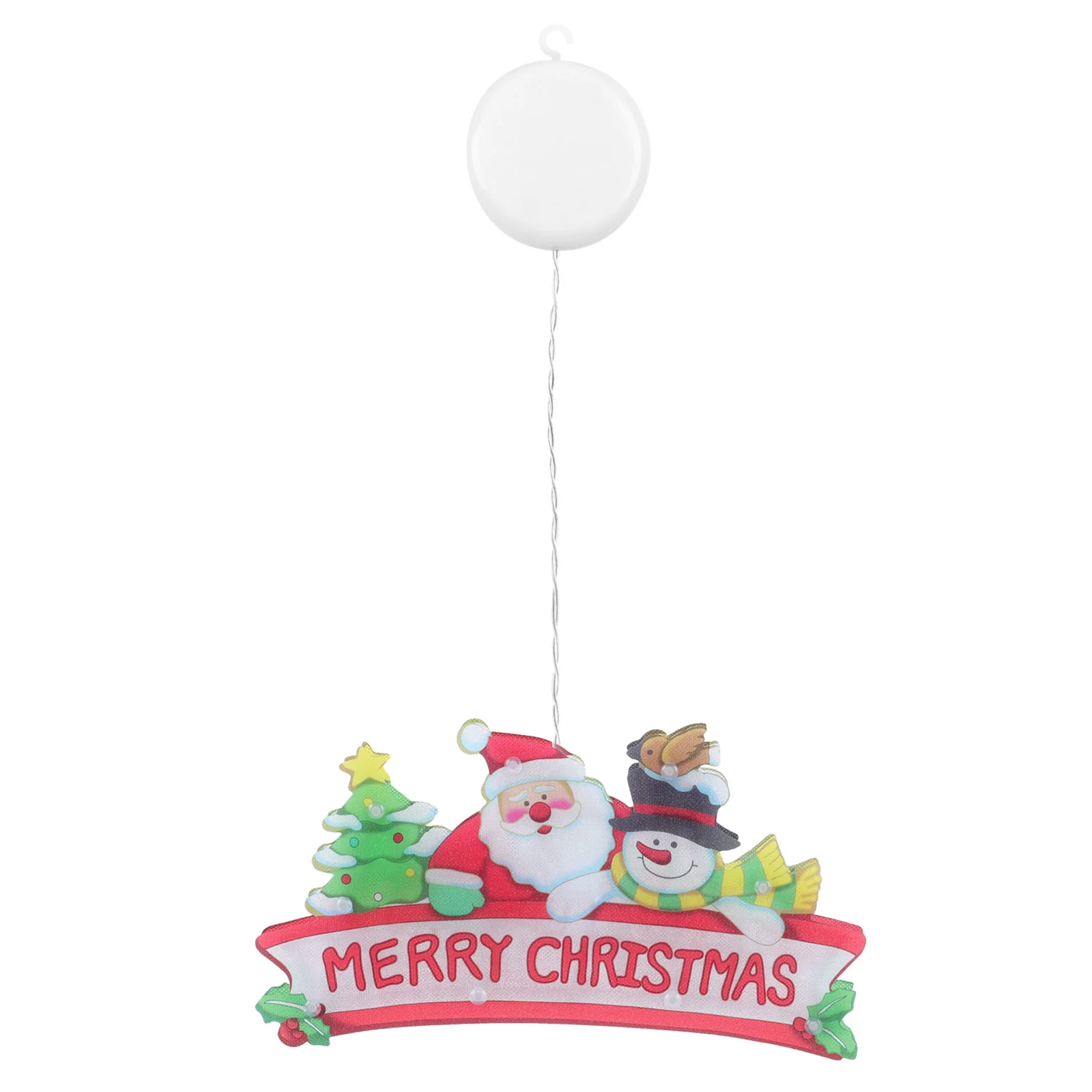 

LED Christmas Windows Ornaments Christmas Window Decoration Light Christmas Light Glass Suction Lamp