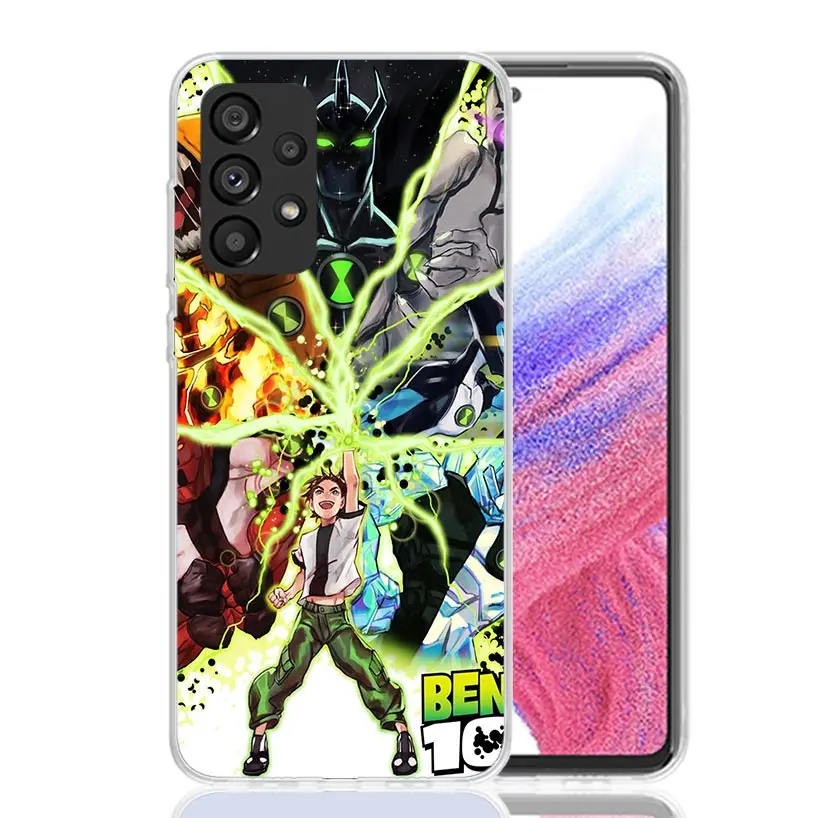 Чехол для телефона Cartoon Ben 10 Samsung Galaxy A16 A14 A15 A13 A12 A54 A55 A53 A52 A24 A25 A23 A22 A34 A35 A33 A32 A05S A04S