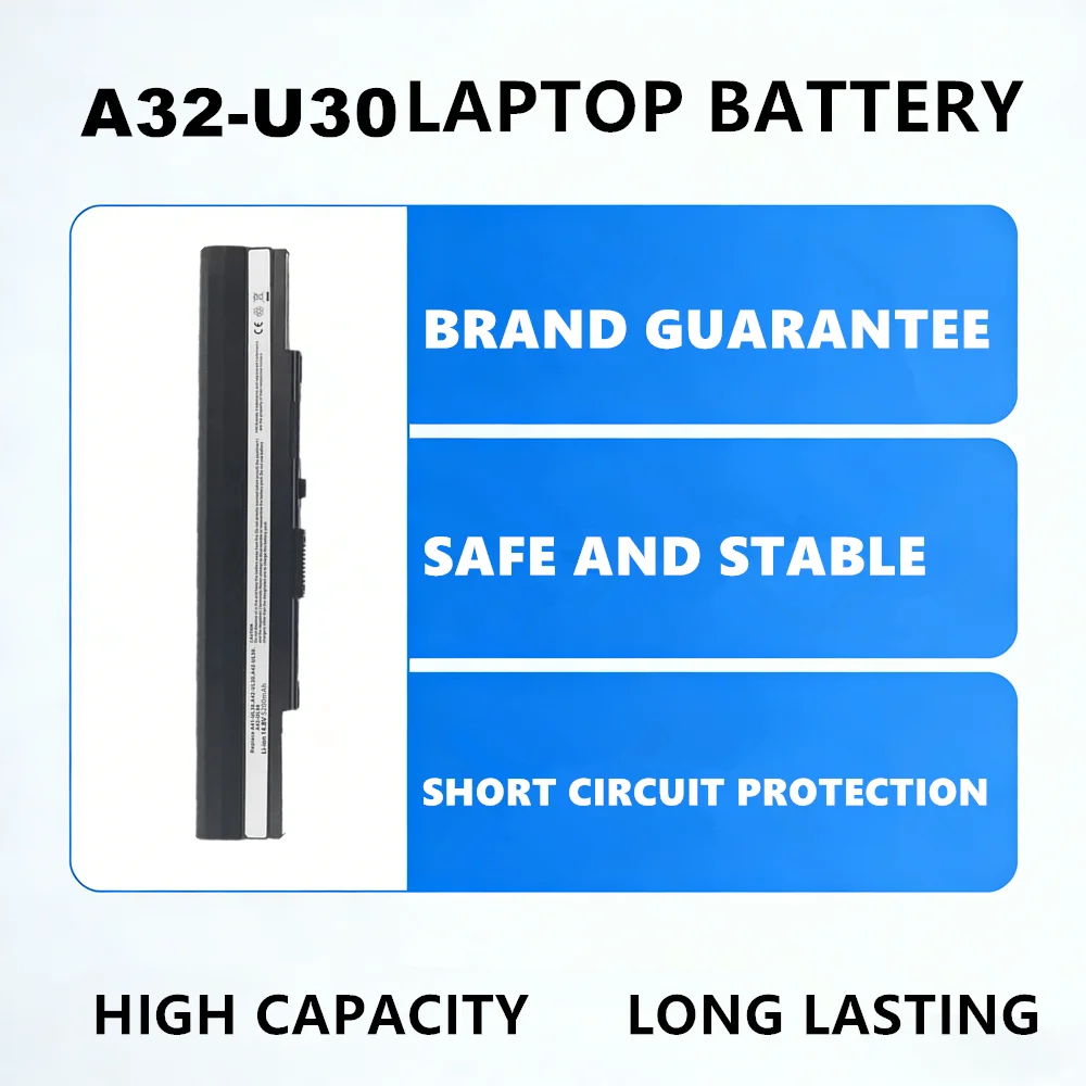 Фото Аккумулятор для ноутбука A32‑UL30 A42‑UL30 A32‑UL50 A42‑UL50 A32‑UL80 для ASUS UL30A UL30VT UL50A UL50VT UL80V U30J U30JC U33J U35J U43J №1