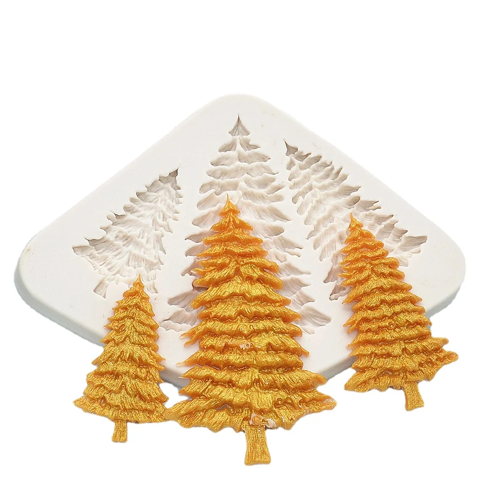 

DIY Christmas Tree Silicone Cake Mold For Baking Accessories Cake Decorating Tools Resin Molds Kitchen Baking Tools