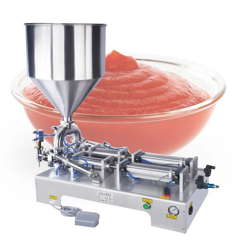 

Пневматическая машина для розлива жидкой пасты, горизонтальная автоматическая небольшая количественная машина для розлива косметических ...